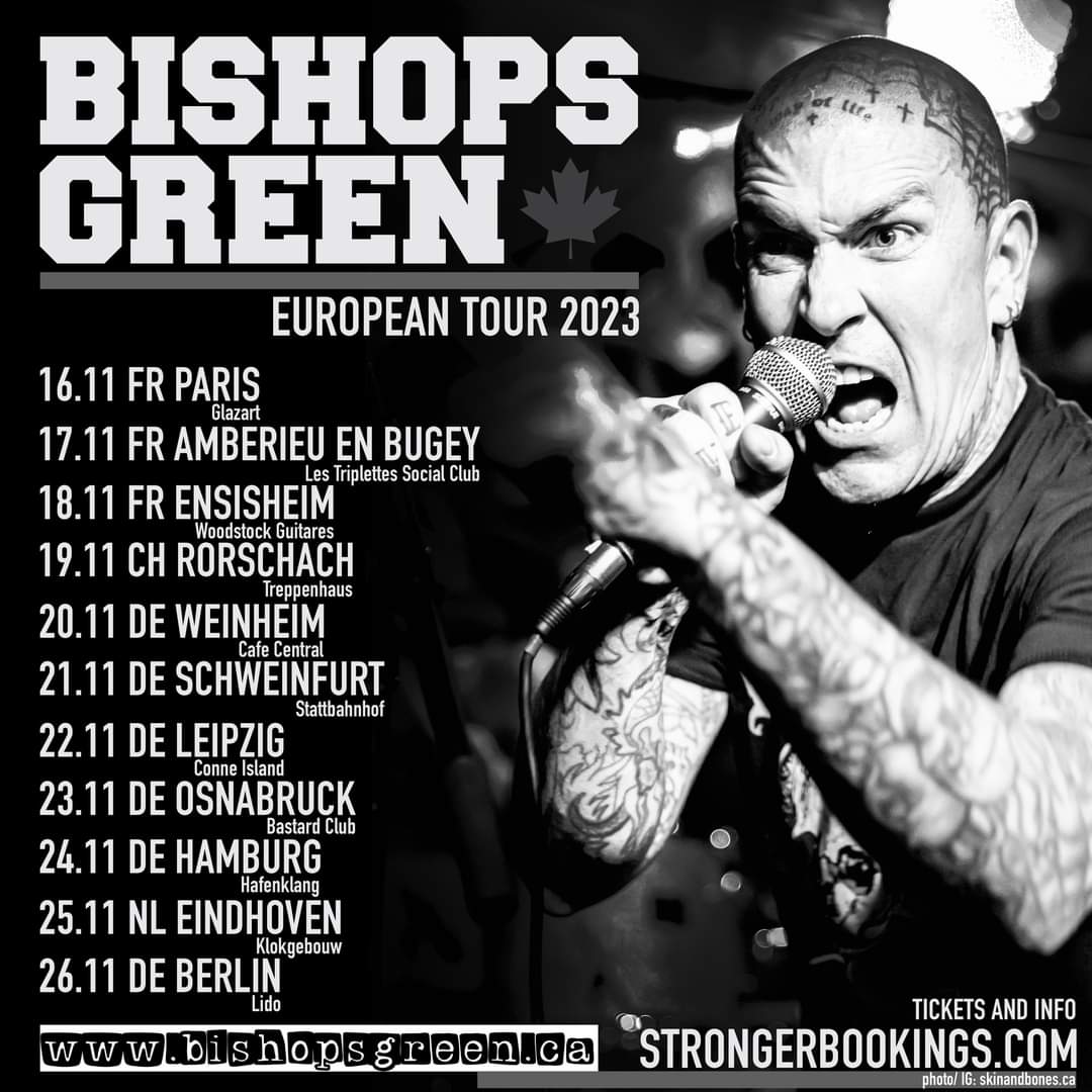 bishops green tour 2023