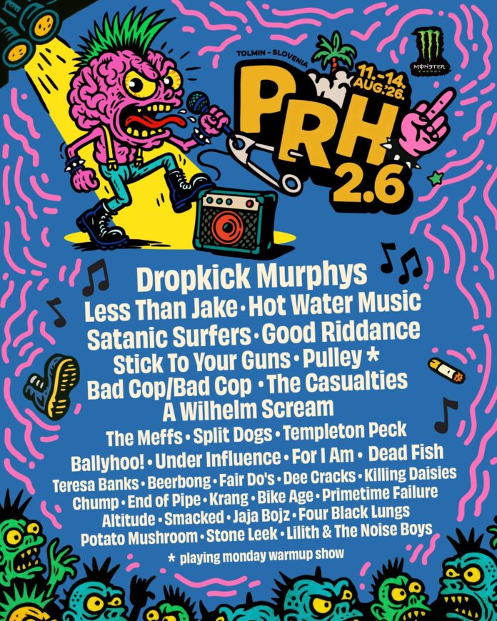 Punk Rock Holiday 2026 Flyer Punk Rock Holiday 2026 Flyer