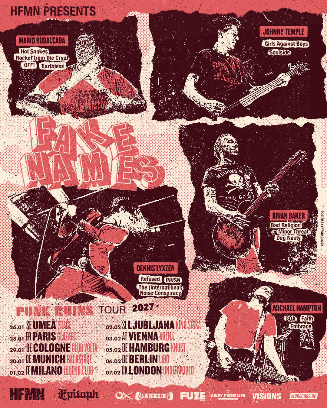 Fake Names - Punk Ruins Tour (2026)