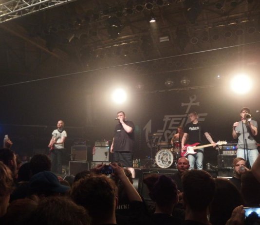 Feine Sahne Fischfilet am 2. März 2018 in der Garage Saarbrücken