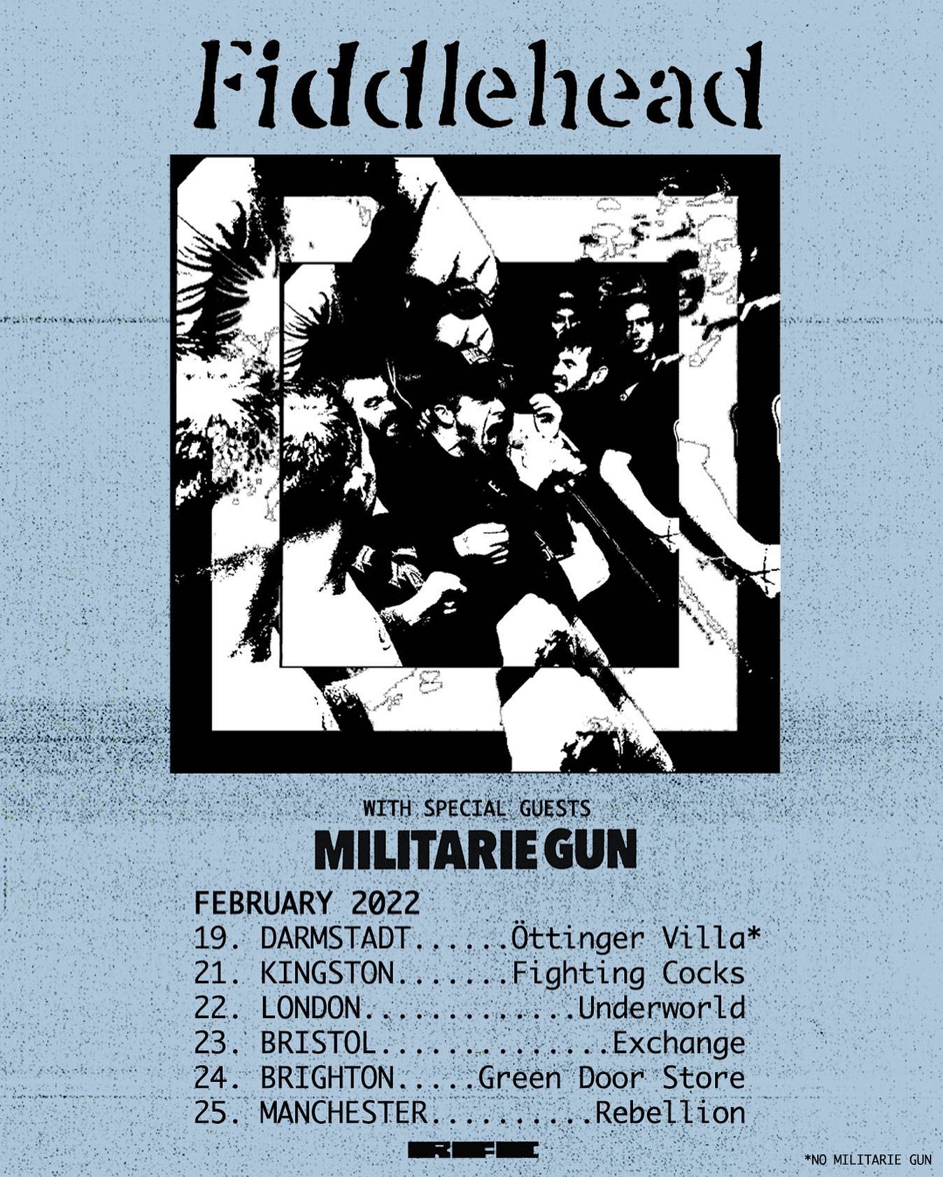 Fiddlehead - Europa-Tour 2022
