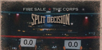 Fire Sale (Face to Face, No Use For A Name, Down By Law, The Iron Roses) kündigen Split mit The Corps (CAN) an Fire Sale & The Corps - Split Decision Cover