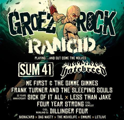 Bandbestätigungen fürs Groezrock 2016