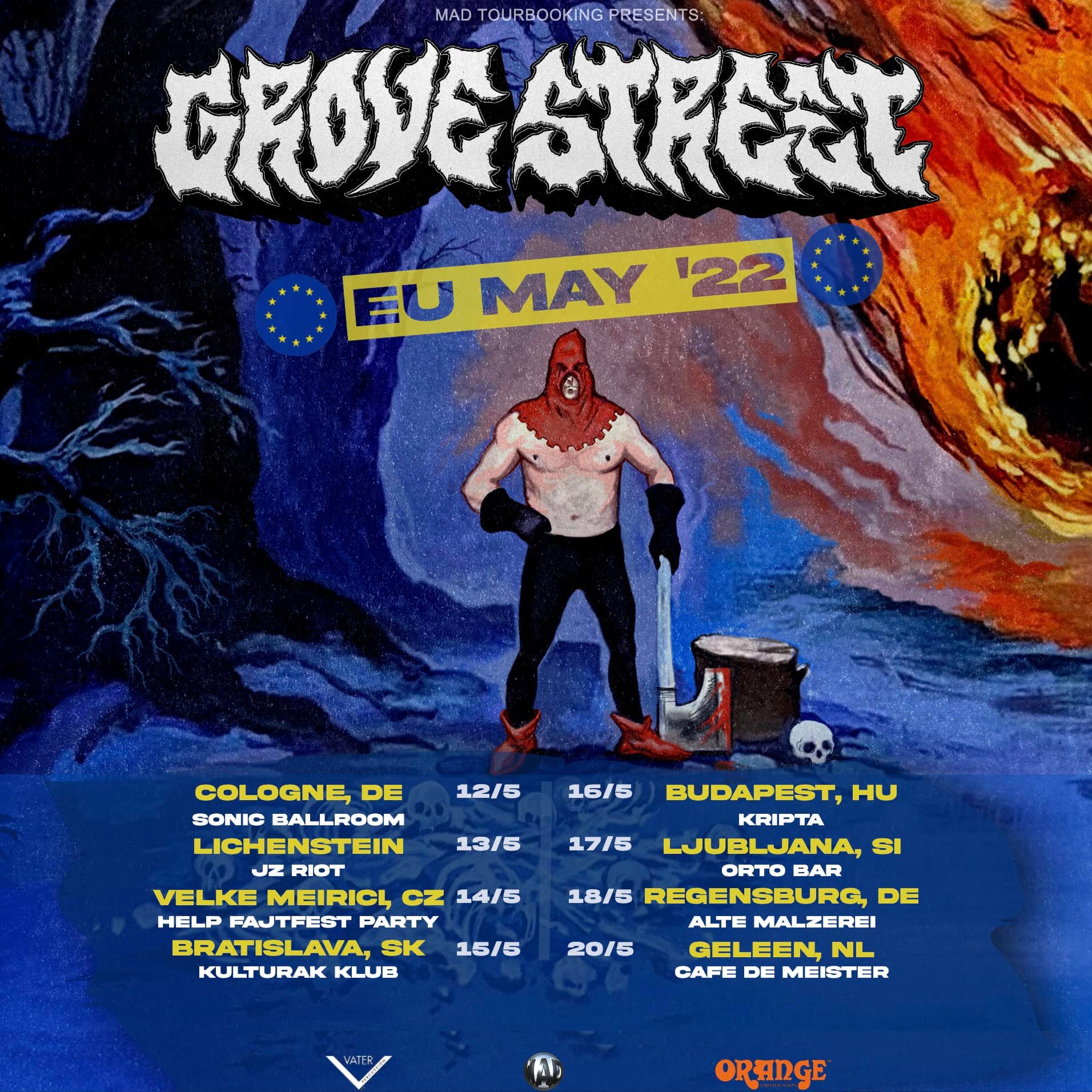 Grove Street - Europe-Tour 2022