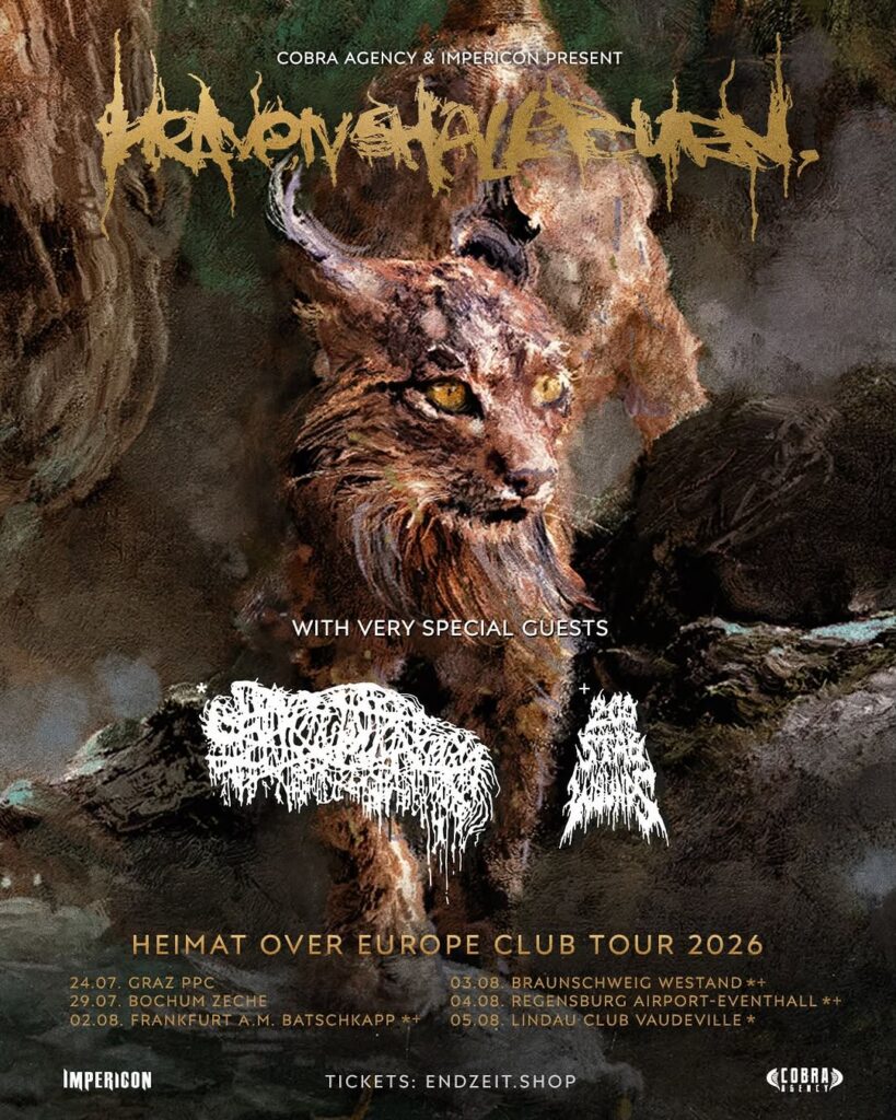 Heaven Shall Burn - Heimat over Europe Clubtour 2026