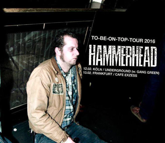 HAMMERHEAD spielen Shows in Februar