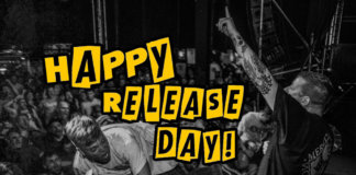 Happy Release Day (Photo by Jörg Baumgarten of Kuckuck Artworks - Comeback Kid, Leipzig)