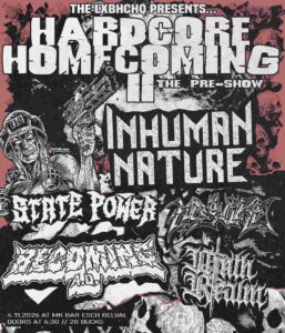 Hardcore homecoming II The Pre-Show