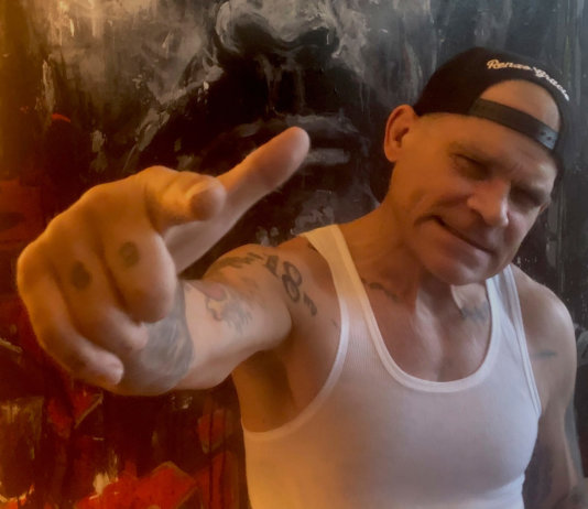 Harley Flanagan (Cro-Mags, 2020, Bild by Laura Lee Flanagan)