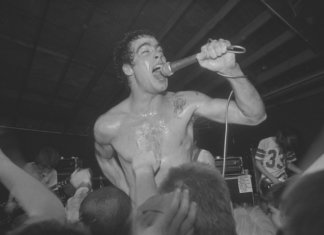 Henry Rollins with Black Flag (1983, Pic by UCLA Library Special Collections.)