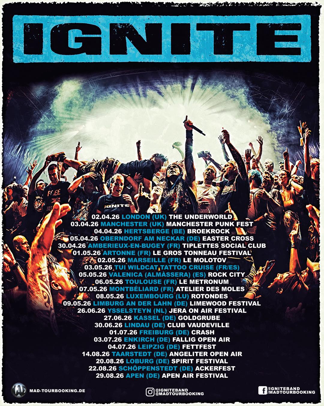 Ignite Eurotour - Flyer (2026)