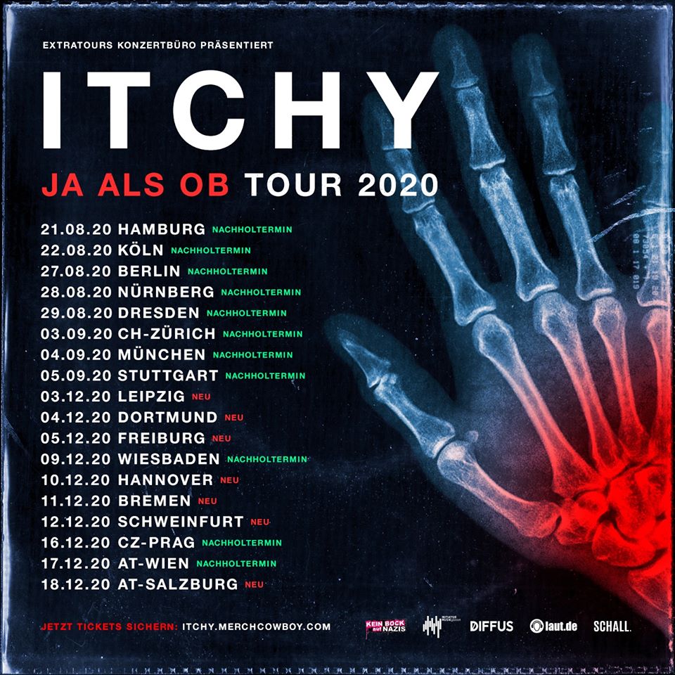 Itchy - "Ja als ob"-Tour 2020