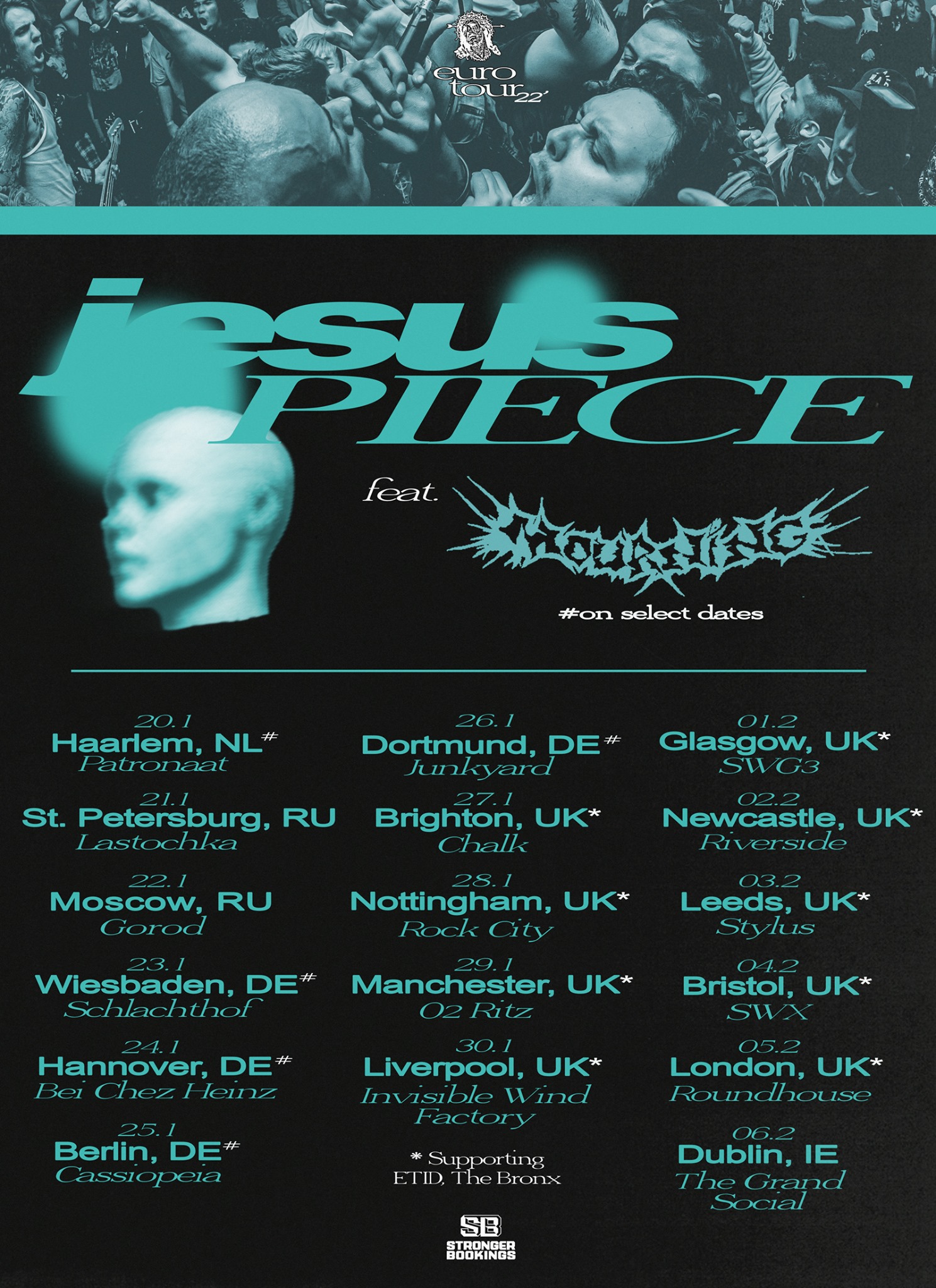 Jesus Piece - Europa-Tour 2022