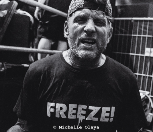 John Joseph’s BLOODCLOT legen neues Video in neuer Besetzung vor John Joseph mit Cro-Mags auf den The Sound Of Revolution (Photo by Michelle Olaya)