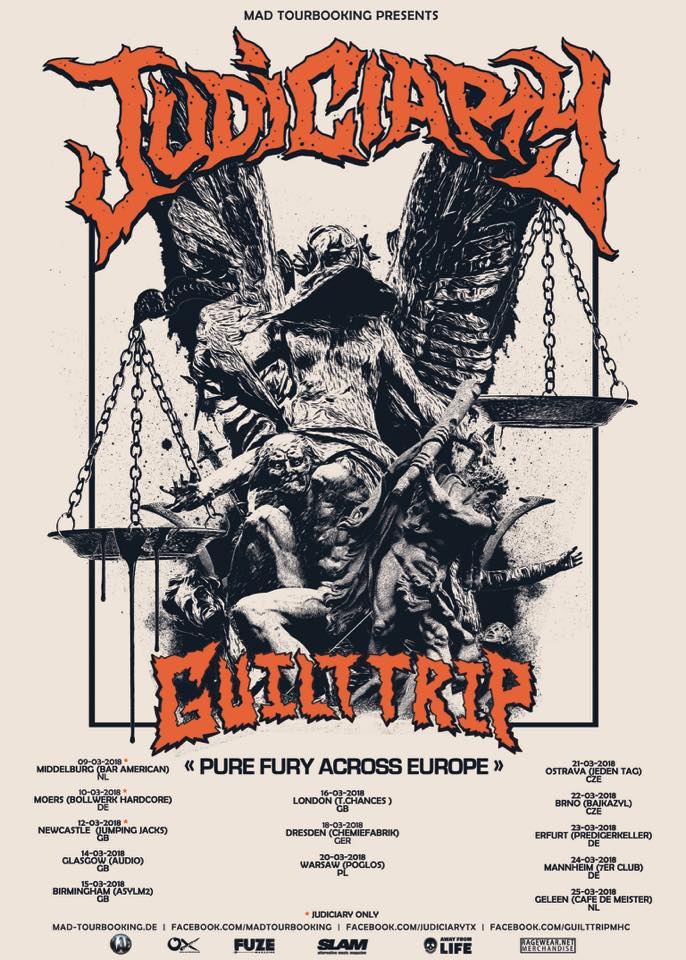 Judiciary - Guilt Trip - Tour 2018