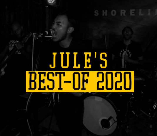Jule's Jahresrückblick 2020 (Bild zeigt die Band Shoreline)