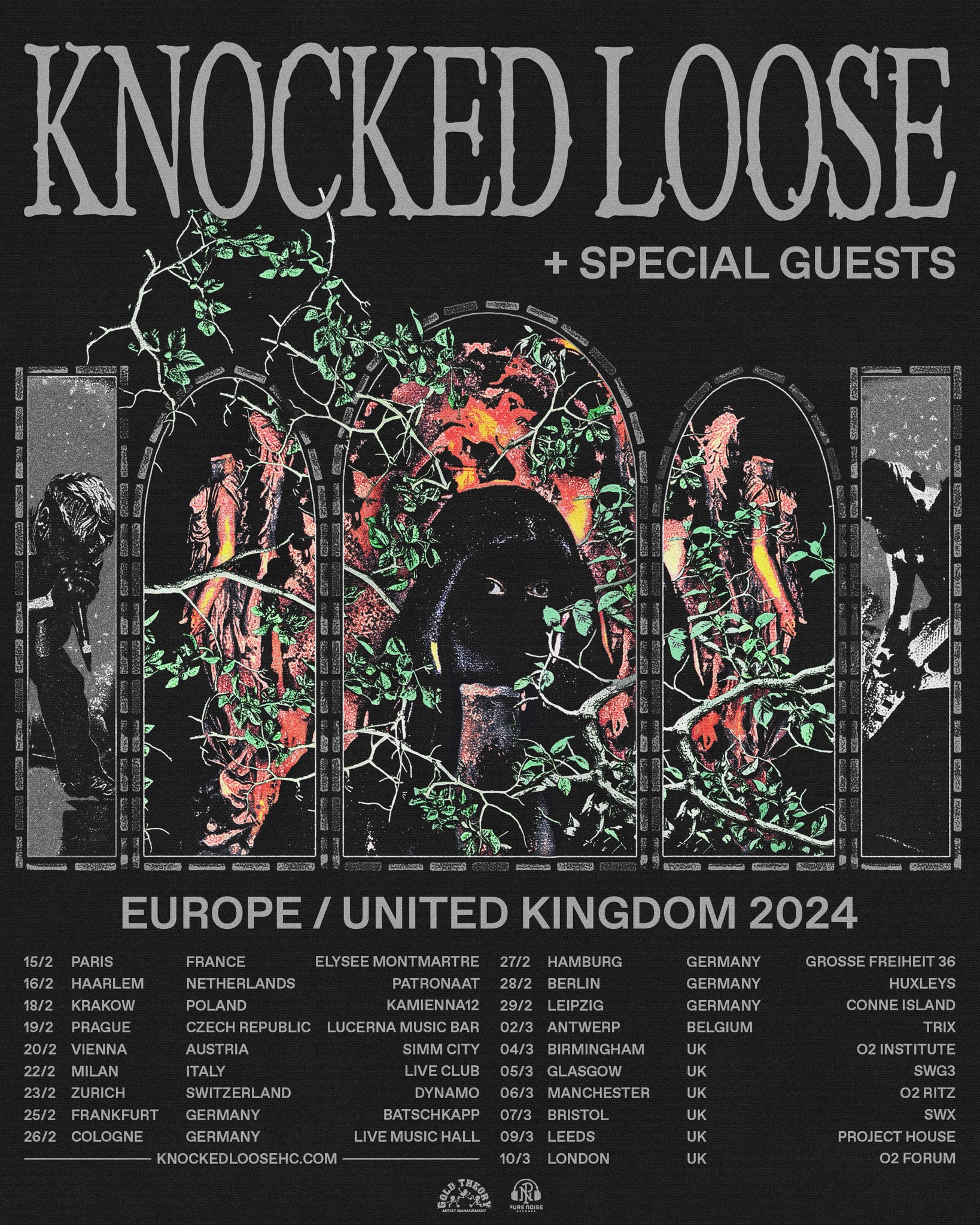 KNOCKED LOOSE ab Februar 2024 auf Tour AWAY FROM LIFE
