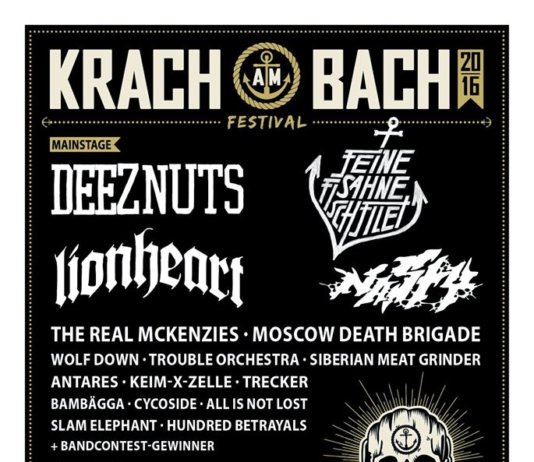 KRACH AM BACH 2016: Vorbericht zum Festival in Prölsdorf