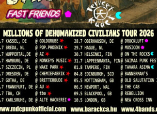 MDC gehen auf Europatournee MDC - Millions Of Dehumanized Civilians Tour 2026