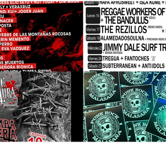 Szenereport aus Madrid: Subkultur zwischen Clubs, Distros und besetzten Zentren Madrid-Collage