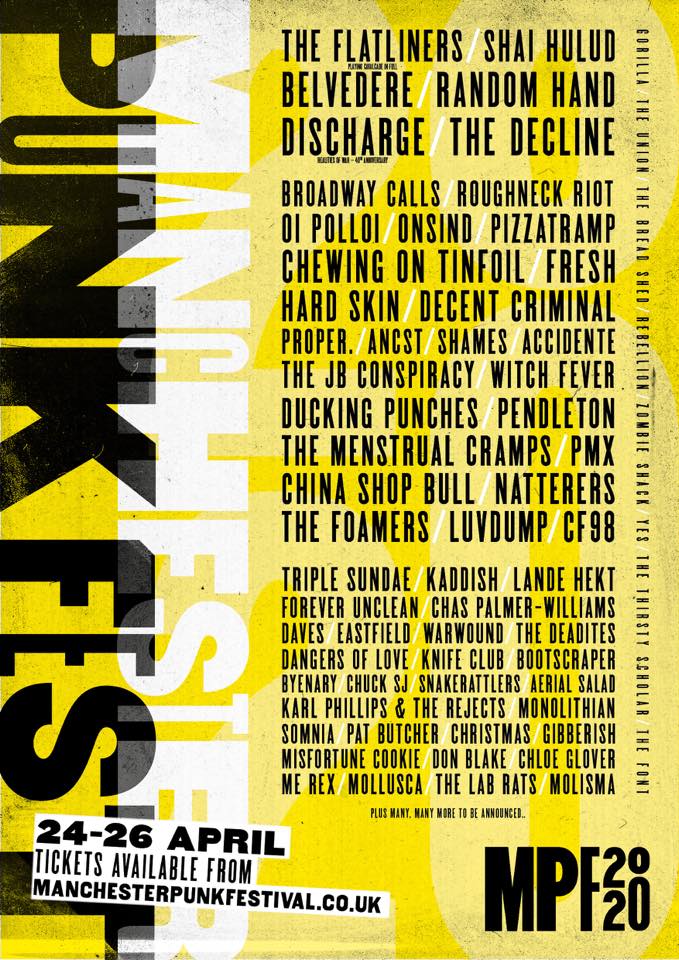 Manchester Punk Festival 2020