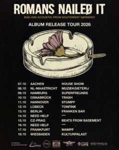 Romans Nailed It - Album Release Tour (2026)