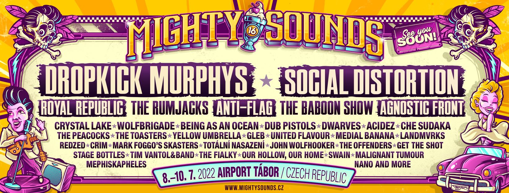 Mighty Sounds 2022 mit erster Bandwelle