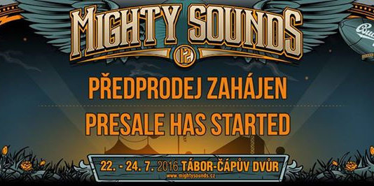 Weitere Bands fürs MIGHTY SOUNDS 2016