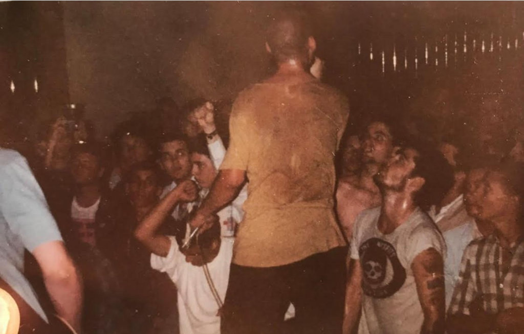 Minor Threat live in Kalifornien mit Henry Rollins (Black Flag) im Pulbikum (Photo by John Phaneuf)