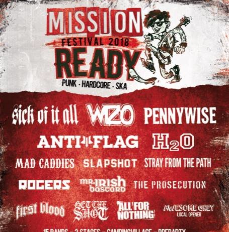 Line-Up des Mission Ready 2018