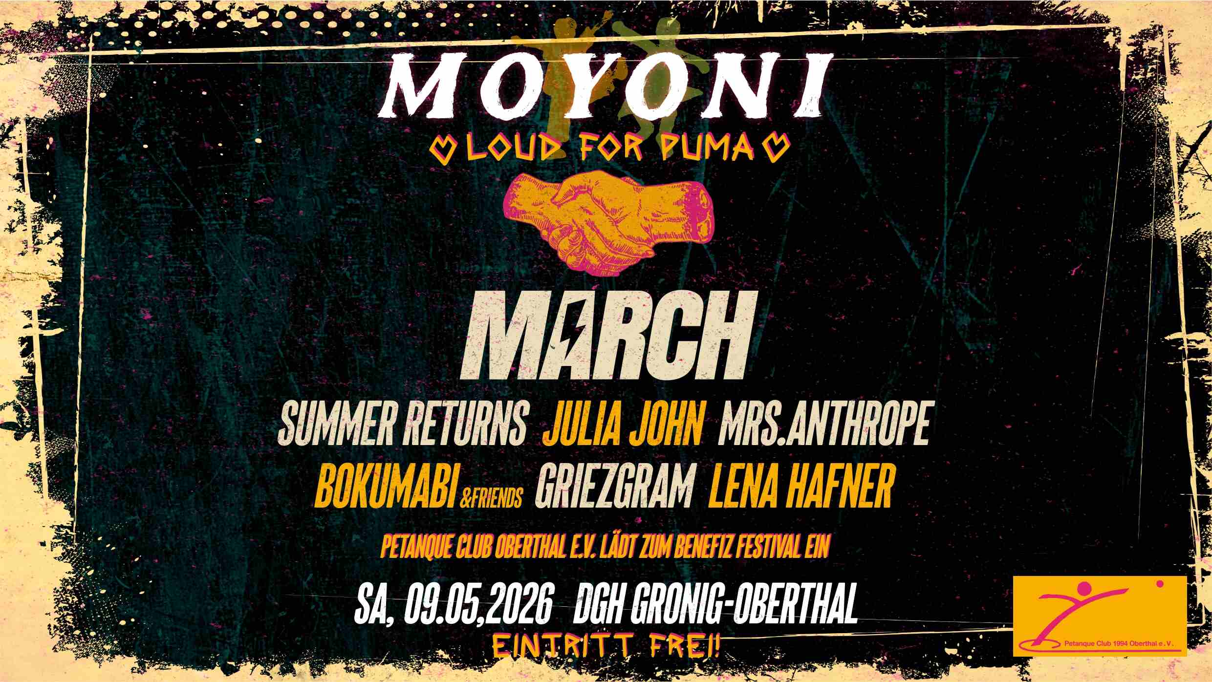 Moyoni - Loud For Puma -Flyer (2026)