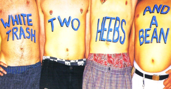 NOFX - White Trash, Two Heebs and a Bean (1992, Epitaph Records, cropped)