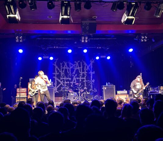NAPALM DEATH am 17. Februar 2024 im Astra Kulturhaus in Berlin
