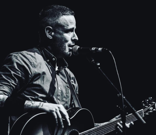 NATHAN GRAY kurz vor der Aufnahme seines neuen Albums „Rebel Songs“ Nathan Gray auf der End Hits Tour 2020 (Photo by Christin Domin @Core.oh.graphy)