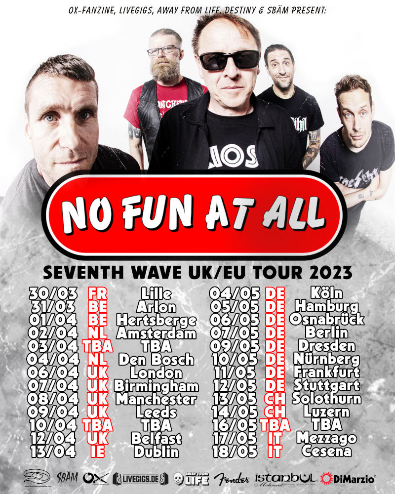 No Fun At All - Tour 2023