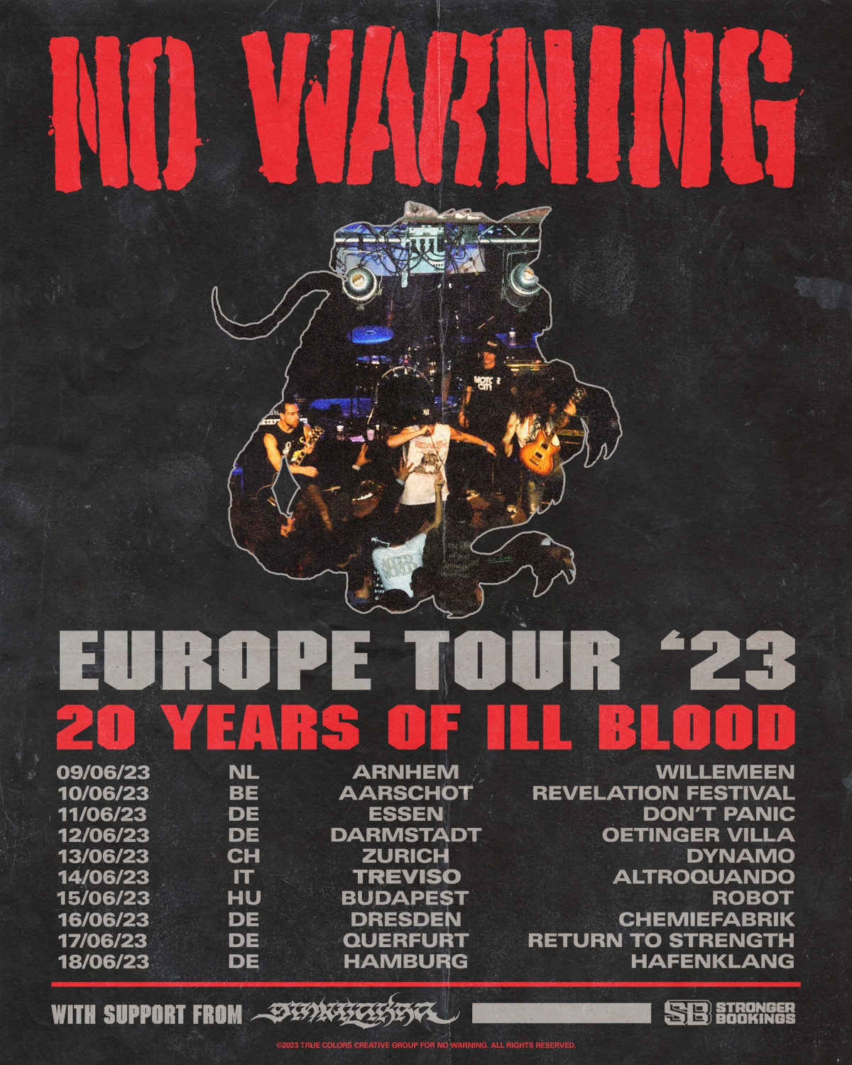 No Warning - Europa-Tour 2023