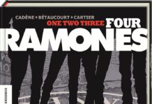 One, Two, Three, Four, Ramones! von Xavier Bétaucourt, Bruno Cadène (Text) und Éric Cartier (Illustrator) (© Knesebeck Verlag)