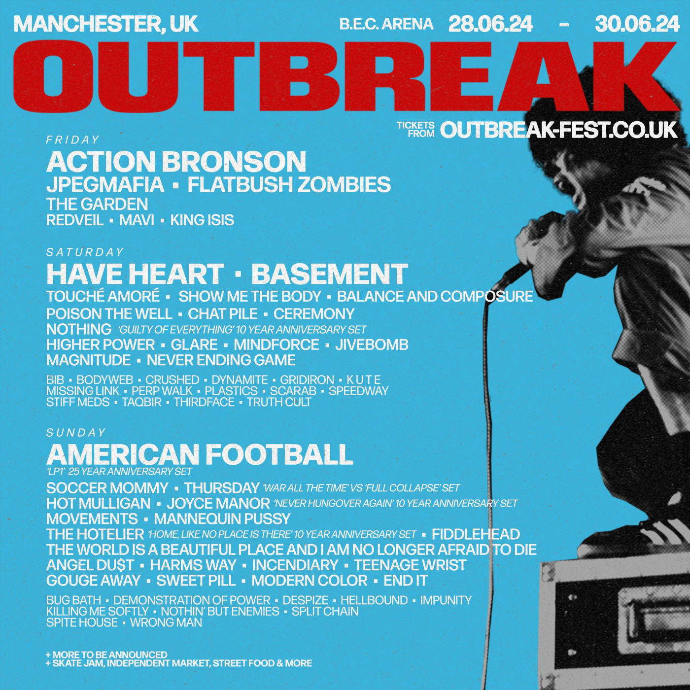 Outbreak Fest 2025 Have Heart als weitere Band bestätigt AWAY FROM LIFE