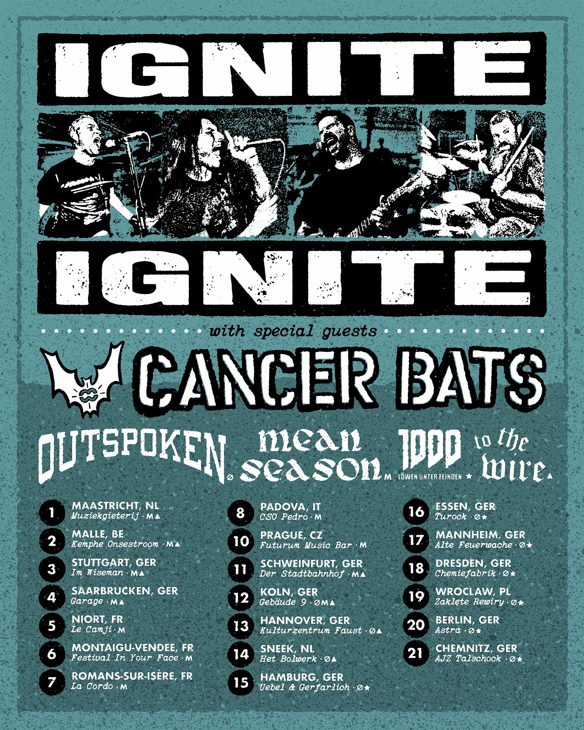 Outspoken & Mean Season - Tour (2026)