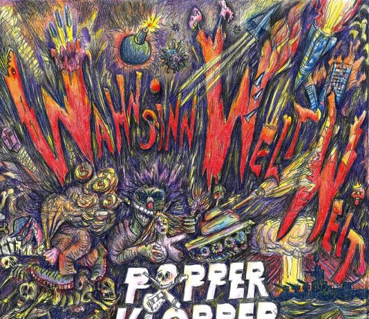 Popperklopper – Wahnsinn Weltweit ::: Review (2023) POPPERKLOPPER_WahnsinnWeltweit_Cover
