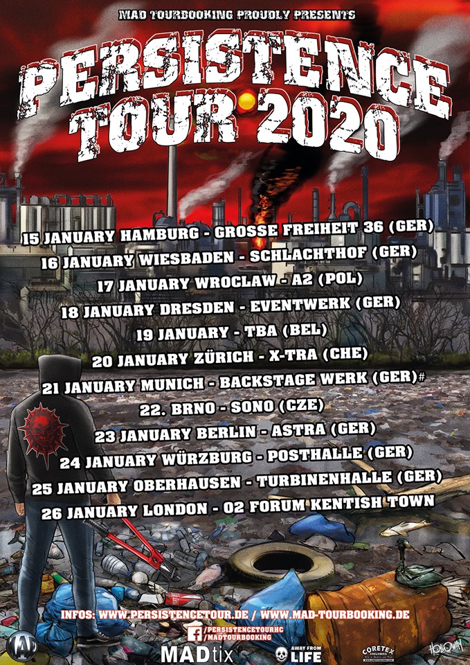 Persistence tour 2020 - Termine
