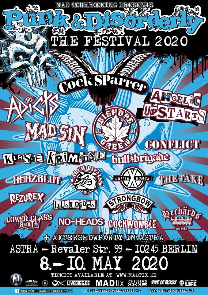 Bands für das Punk & Disorderly 2020