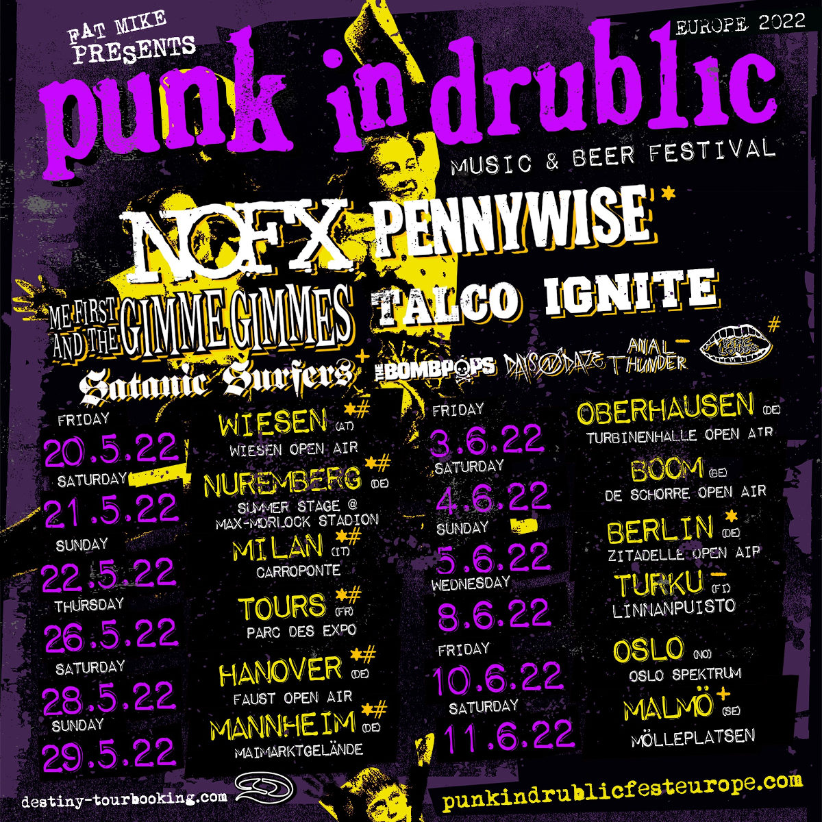 Punk In Drublic - Tour 2022