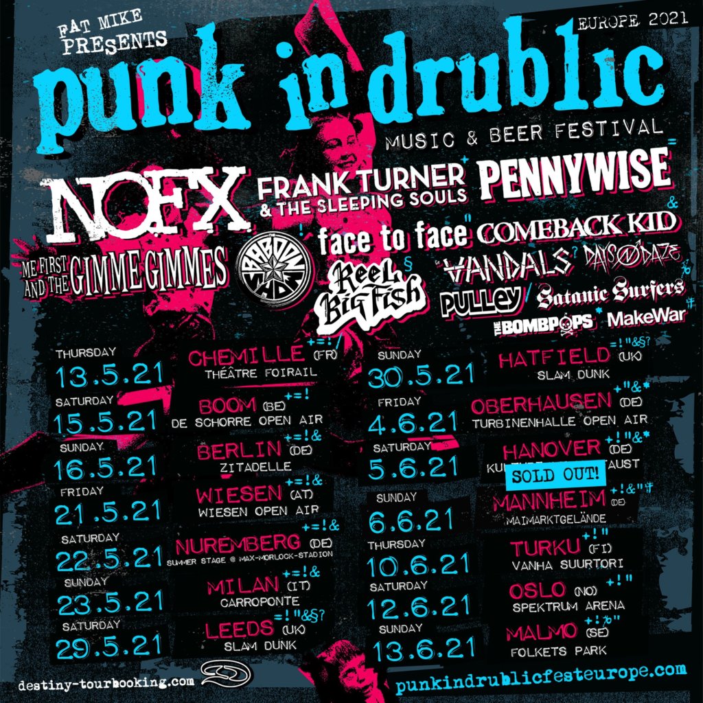 Punk In Drublic Update 2021