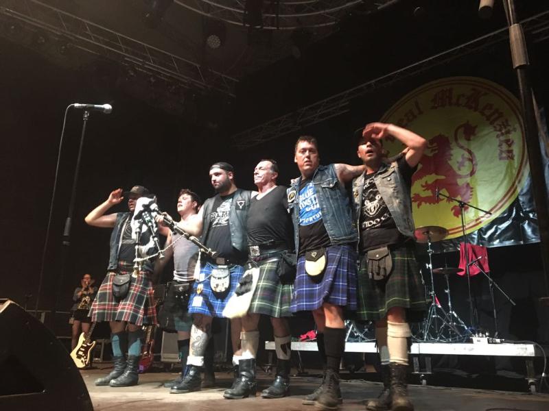 What's this? Aspy Luison in the - The Real McKenzies