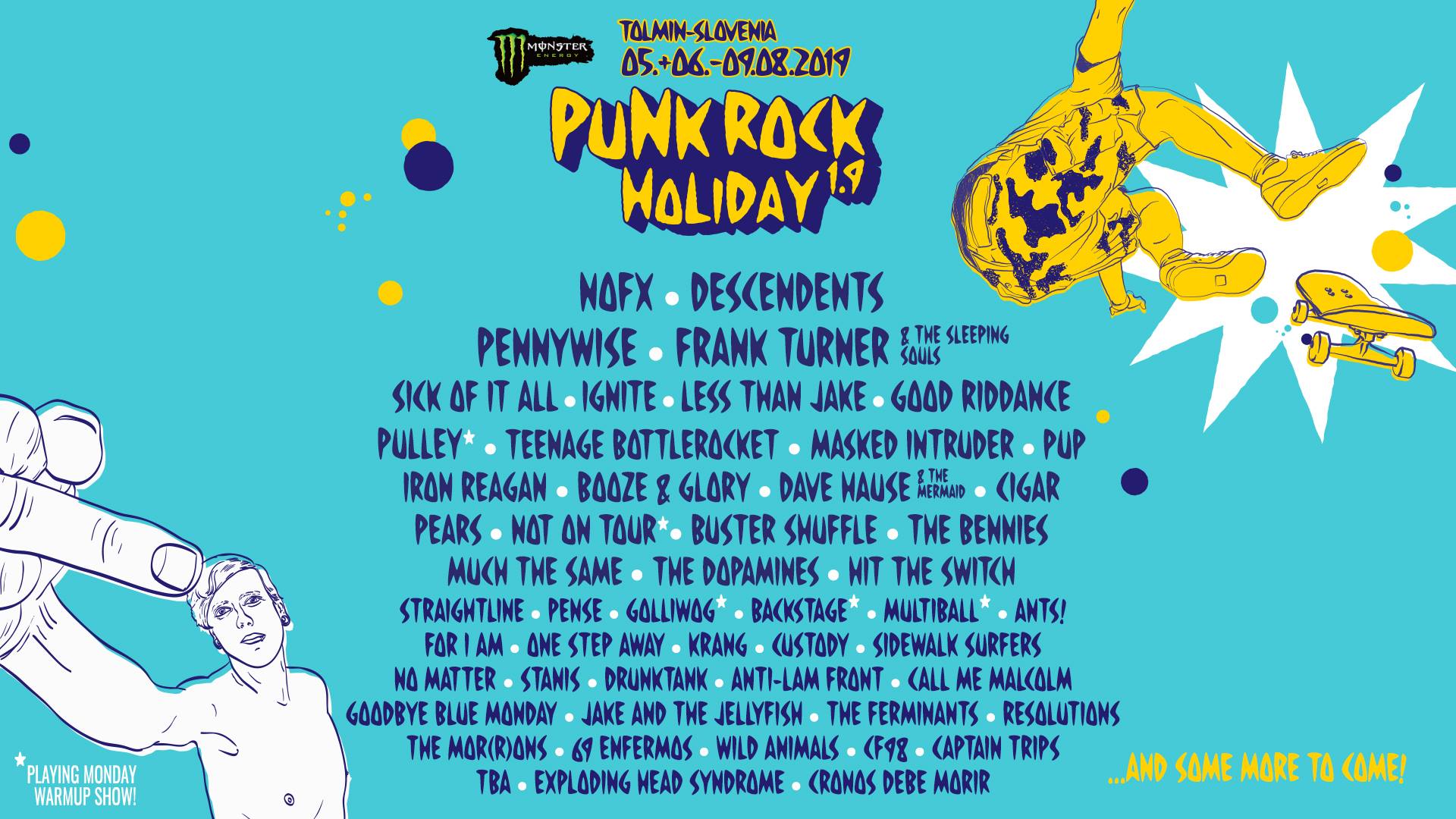 Punk Rock Holiday 2019 - Line-Up