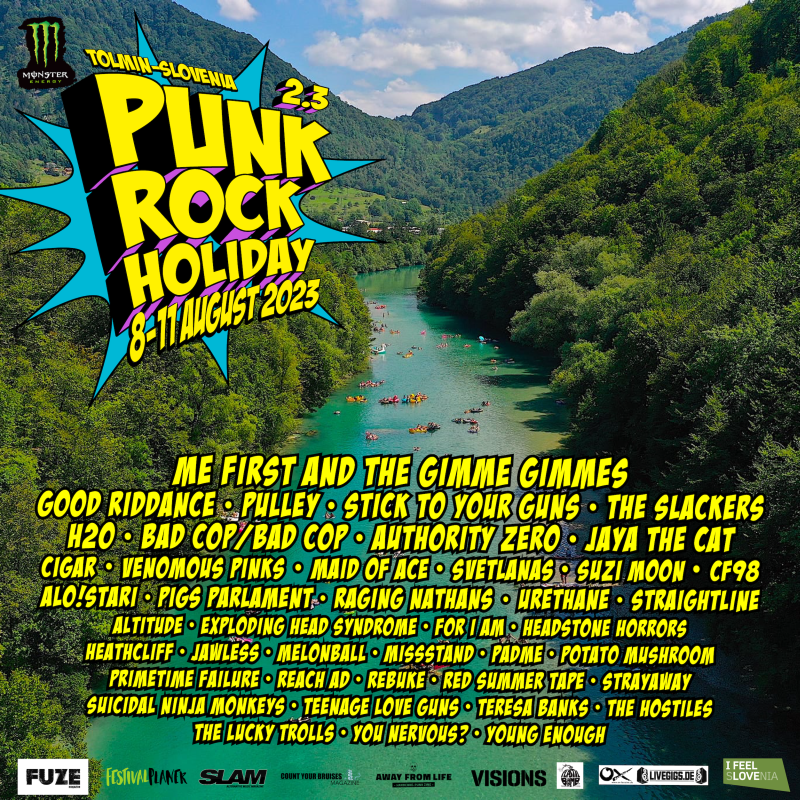 Das war das Punk Rock Holiday 2.3 in Tolmin/Slowenien AWAY FROM LIFE