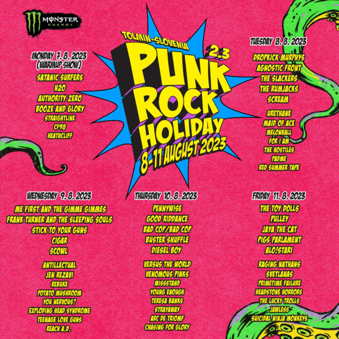 Punk Rock Holiday - Day-Split 2023