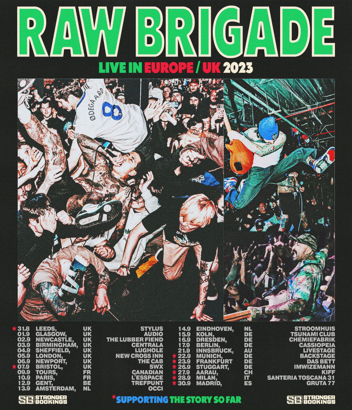 Raw Brigade - Europa-Tour 2023