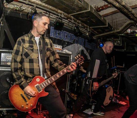 Redemption Denied-Gitarrist VDP (Bild von Kevin Bethke)